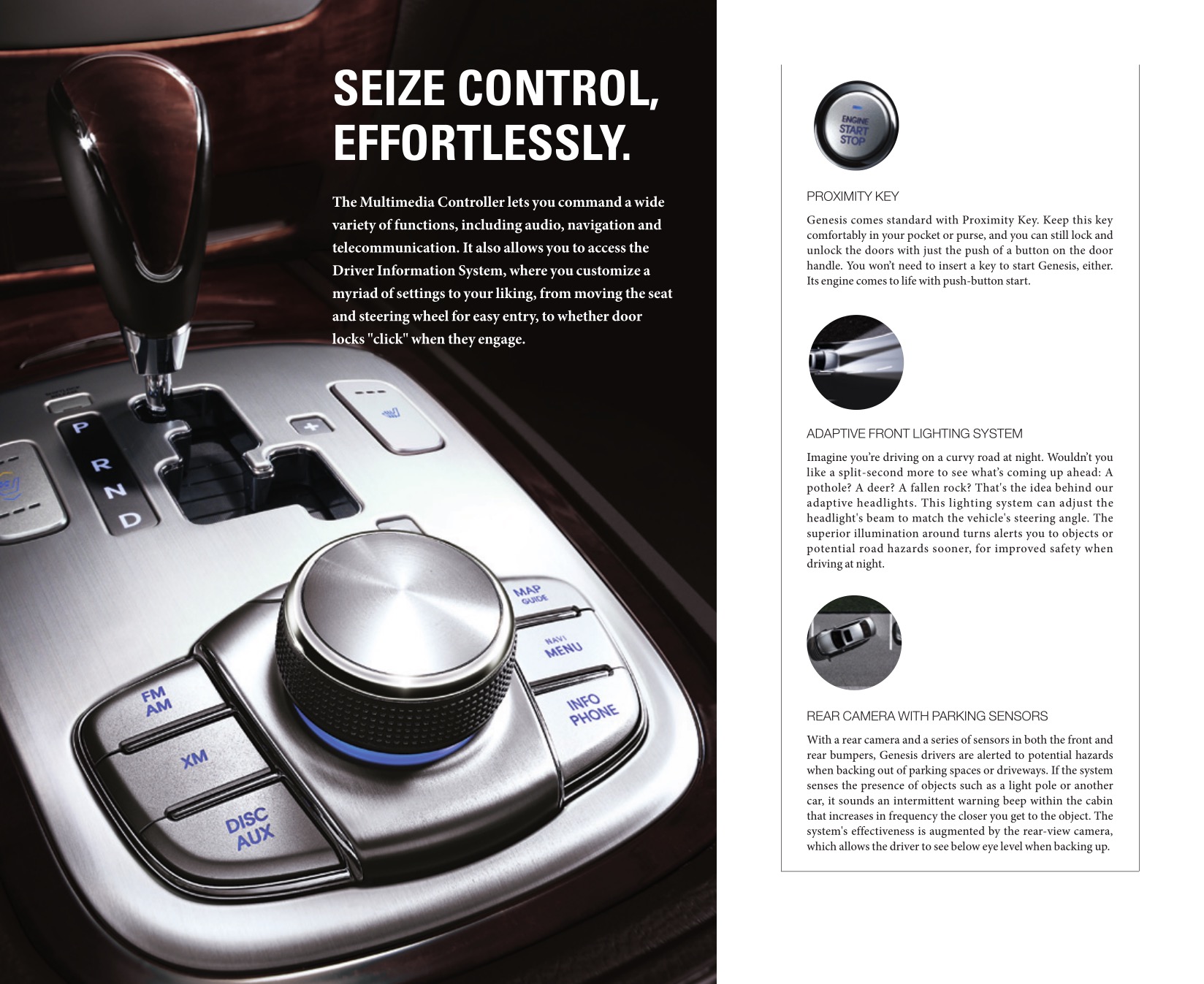 2010 Hyundai Genesis Brochure Page 17
